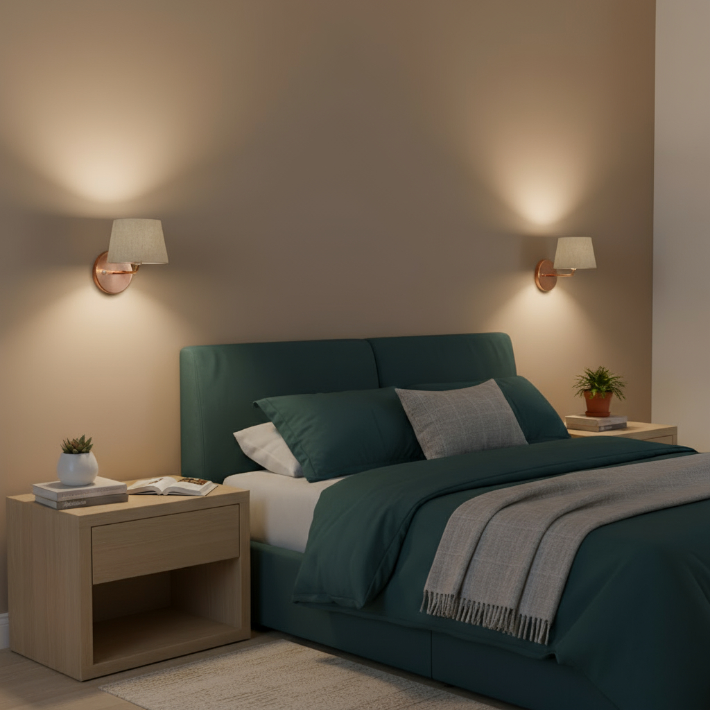 Kit 2 Arandela New Cobre Com Cupula Tradicional Bege em Oferta na Shopee