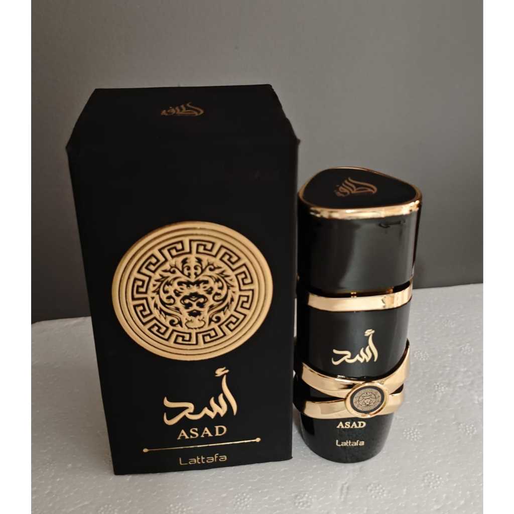 Perfume Lattafa Asad Eau de Parfum Masculino 30ML em Oferta na Shopee