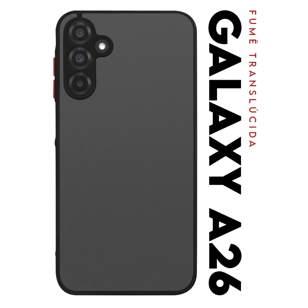 Capa Capinha Translucida Para Samsung Galaxy Toda Linha A20 A22 4g A30 A30s A50 A24 A26 A36 A56 A32 4g A34 A35 A52 A55 em Oferta na Shopee