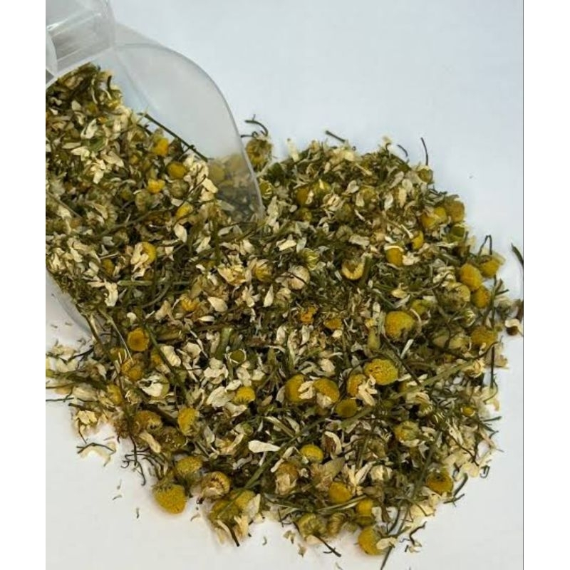 CHÁ DE CAMOMILA EM FLOR SECA NATURAL