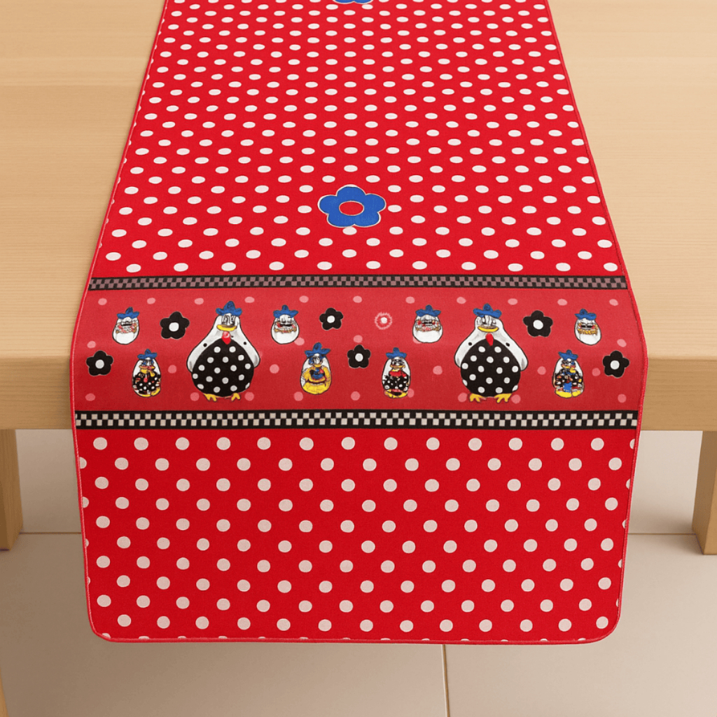 Caminho de Mesa Estampado Elegante – Jantar, Sala e Cozinha em Oferta na Shopee