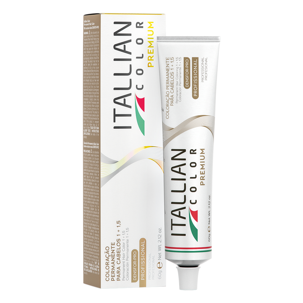 Coloraçao Itallian Color Professional 6.43 (643) Marrom 60g