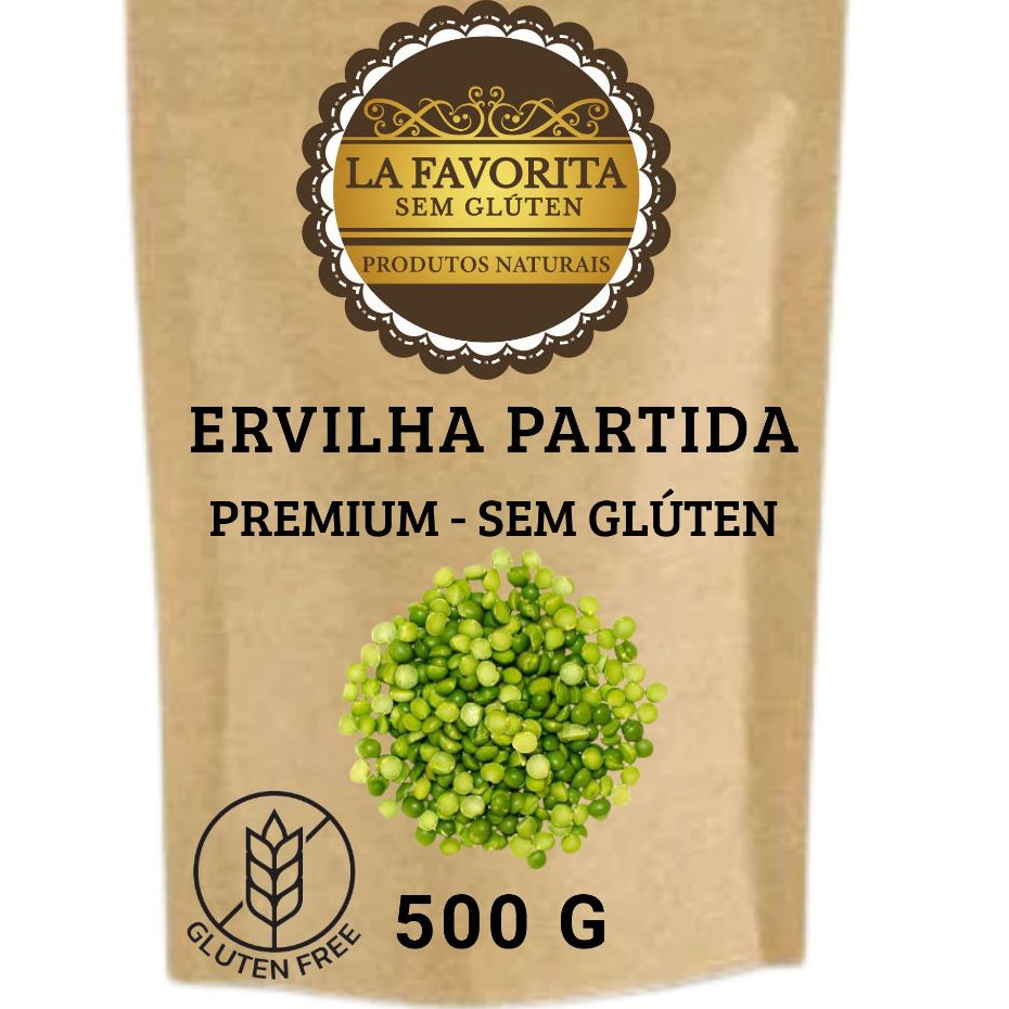 Ervilha Partida Premium  - 250g ou 500g - Sem Glúten - Alta Qualidade em Oferta na Shopee
