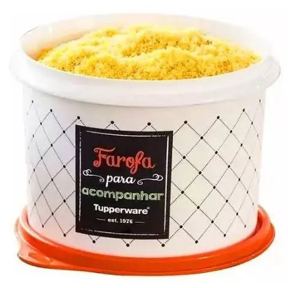 Tupper Caixa de Farofa 1,7L Bistro Tupperware