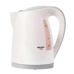 CHALEIRA JARRA ELÉTRICA LUNA 1,7L MALLORY BRANCA 1200W 127V