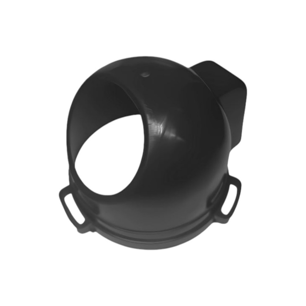 PROTEÇÃO PARA CÂMERA DOME PRETO