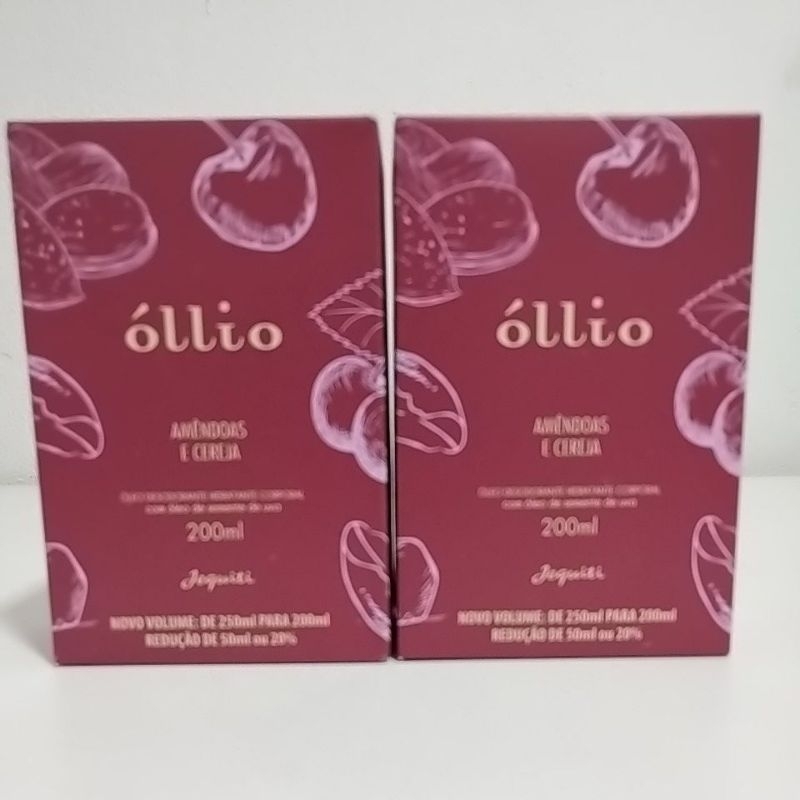 Óleo Corporal Amêndoas e Cereja 200 ml da Jequiti valor de cada unidade