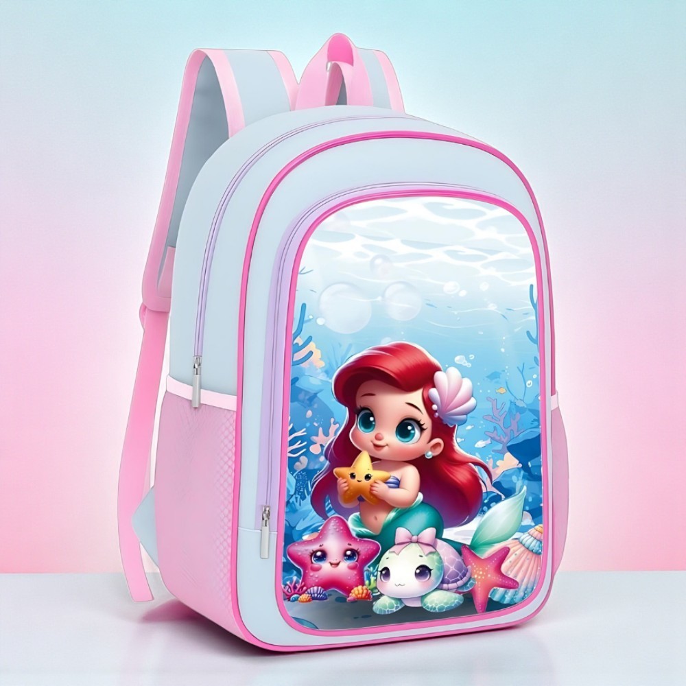 Mochila Feminina Escolar Infantil Sereia | 4 à 10 Anos em Oferta na Shopee