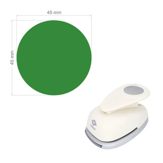 Furador Scrapbook Extra Gigante Circulo Liso 4,5cm em Oferta na Shopee