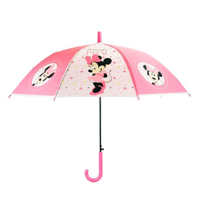 Guarda Chuva Infantil Rosa Minnie 68x80cm - Disney