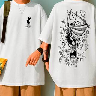Camiseta Oversized Streetwear HOLLOWKNIGHT 100% Algodão Unissex  Feminino Masculino em Oferta na Shopee