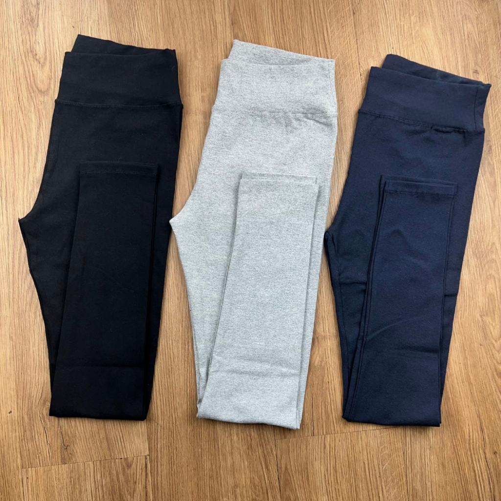 legging  Cotton adulto com 92%algodao8% elastano boa para inverno em Oferta na Shopee