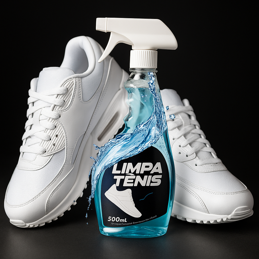 Limpa Tênis Spray Premium Provita Limpeza Profunda 500ml TENIS BRANCO OU COLORIDOS.