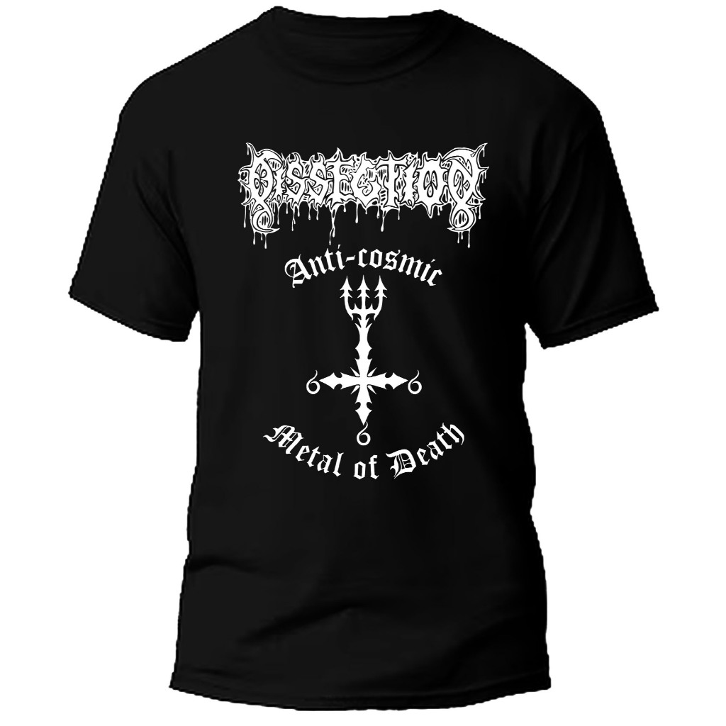 Camiseta Algodão Black Metal Dissection