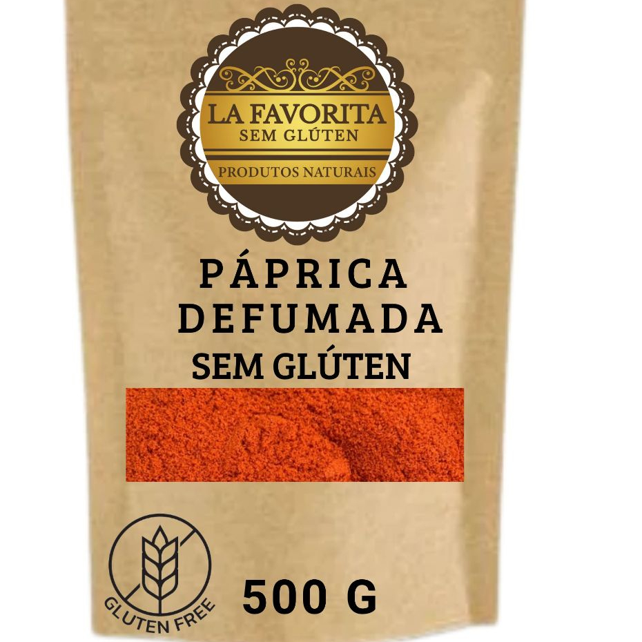 Páprica Defumada 100g ou 250g ou 500g Sem Glúten - tempero condimento especiarias em Oferta na Shopee