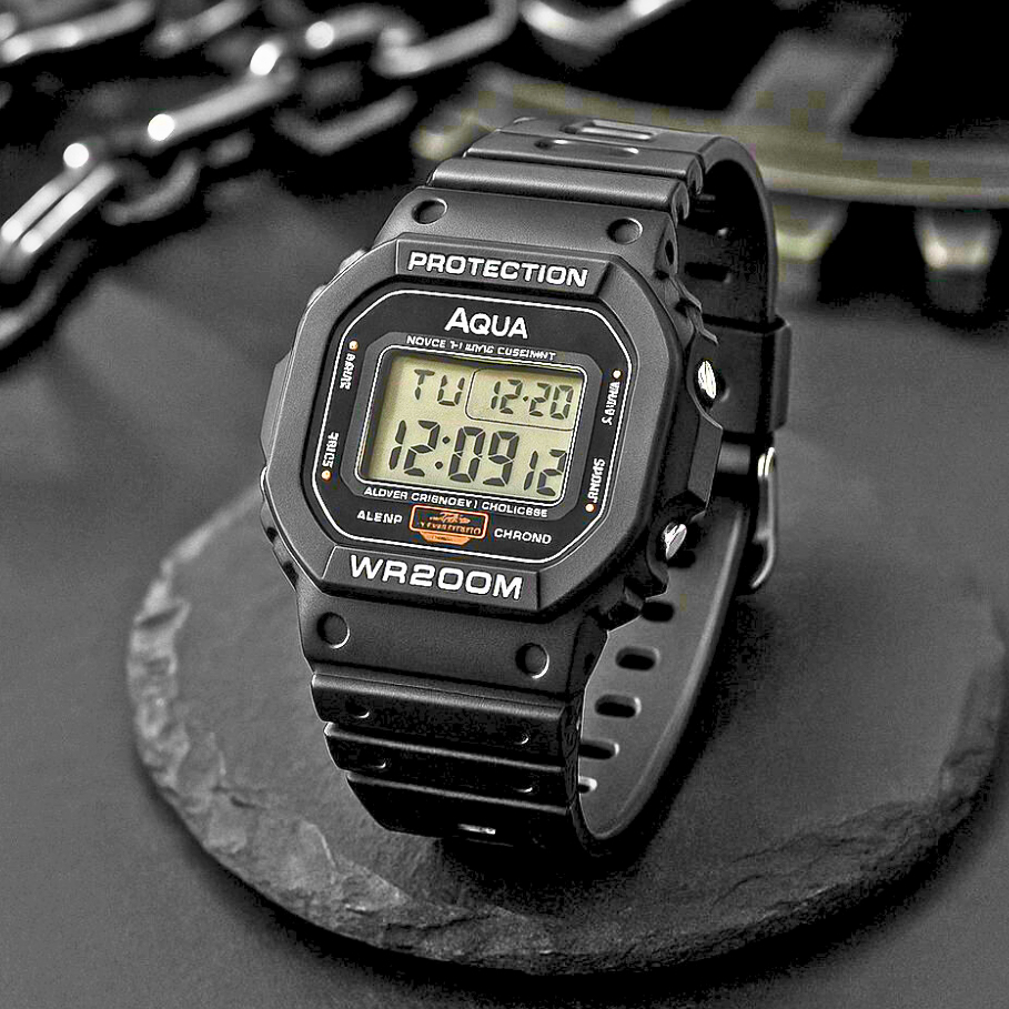 Relogio de Pulso Aqua Original Classico Militar Esportivo