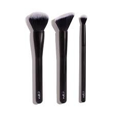 Kit de Pincéis Mega Funcionais (3 itens)  linha acabamento dos sonhos by Vult