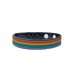 Pulseira Emborrachada LGBTQIA+ Orgulho, Diversidade e Conforto