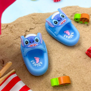 Mini Borracha Stich 2 Chinelos Azuis Fofura e Decorativa - Importado em Oferta na Shopee