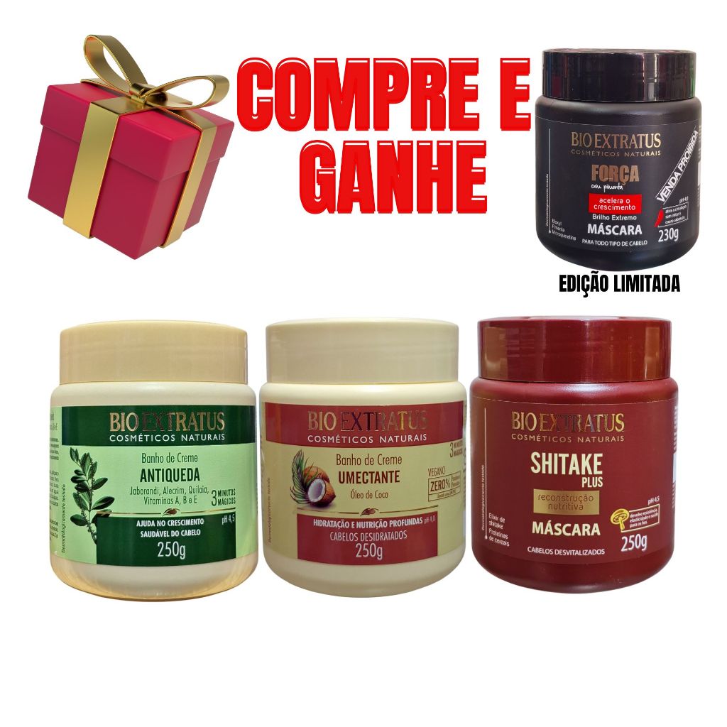 Máscaras de Hidratação Bio Extratus: Onde Comprar | BuscaProdutos