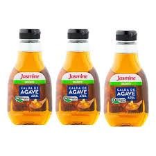 Kit 3 Calda De Agave Azul Orgânico Sem Glúten Jasmine 330g em Oferta na Shopee