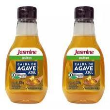 Kit 2 Calda De Agave Azul Orgânico Sem Glúten Jasmine 330g em Oferta na Shopee