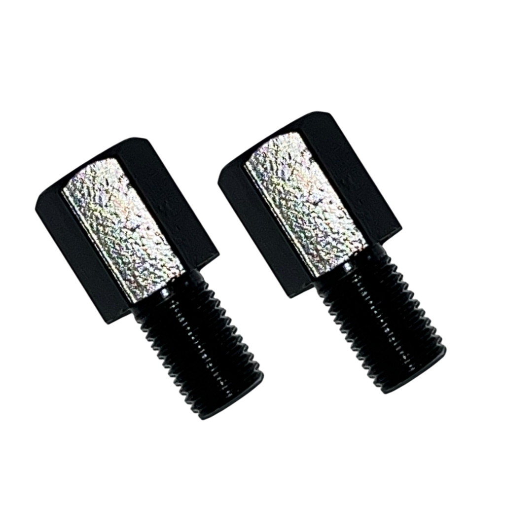 Adaptador Retrovisor Moto Rosca Externa M10 Direita Para M10 Rosca Interna Esquerda GVS Preto em Oferta na Shopee