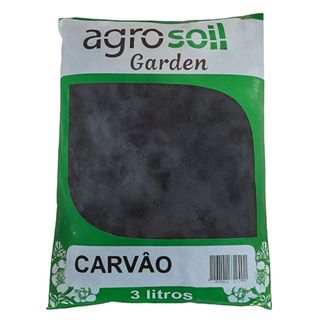 Carvão Vegetal 3 Litros Agrosoil em Oferta na Shopee