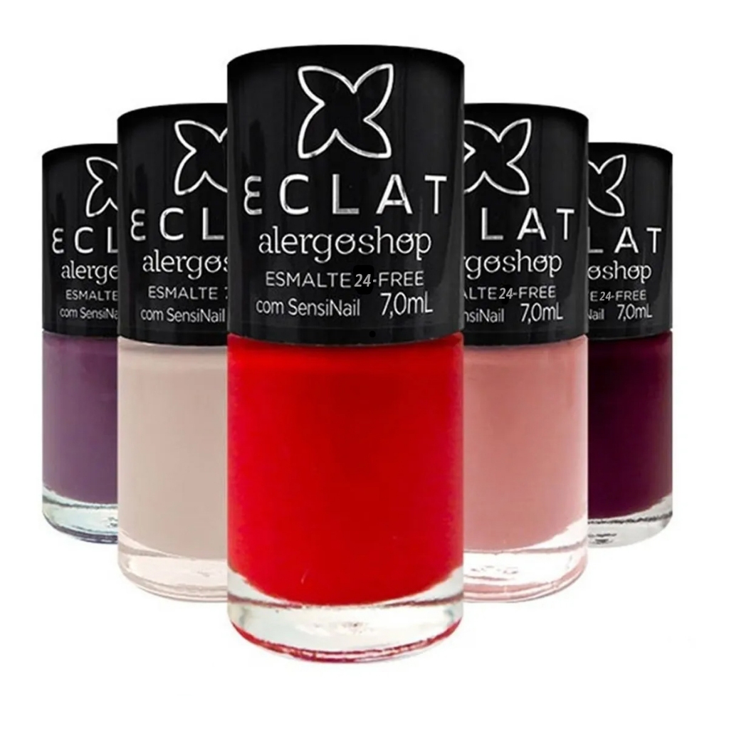 Esmalte Hipoalergênico Alergoshop Eclat 24 Free ***valor referente a uma unidade*** em Oferta na Shopee
