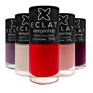 Esmalte Hipoalergênico Alergoshop Eclat 24 Free ***valor referente a uma unidade*** em Oferta na Shopee