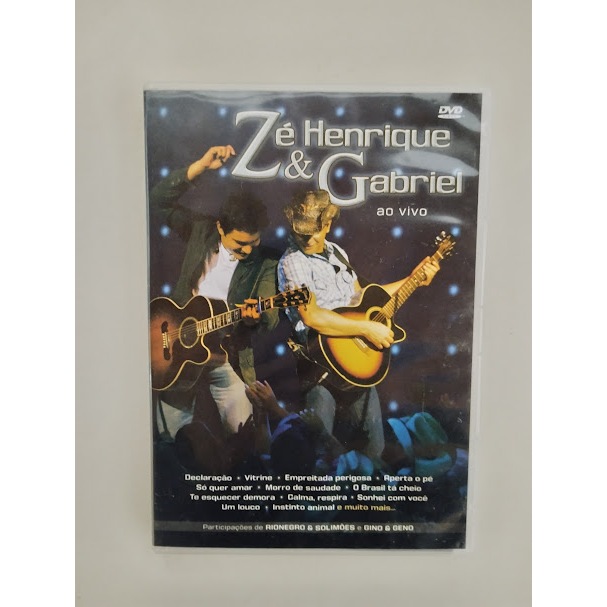 Zé Henrique & Gabriel ao Vivo - Participação de Rionegro e Solimões, Gino e Geno