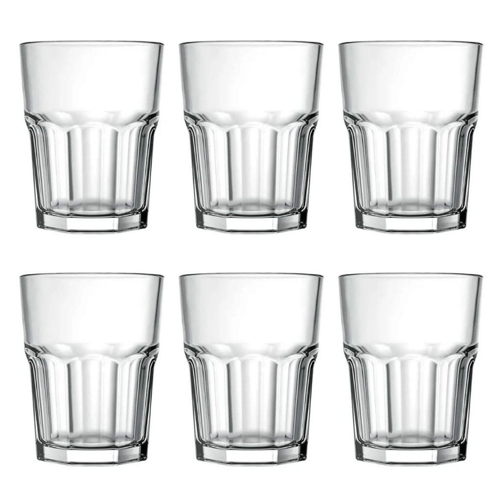 Kit 06 Unidades Copo Dose Shot Cachaça Pinga Bristol 60ml