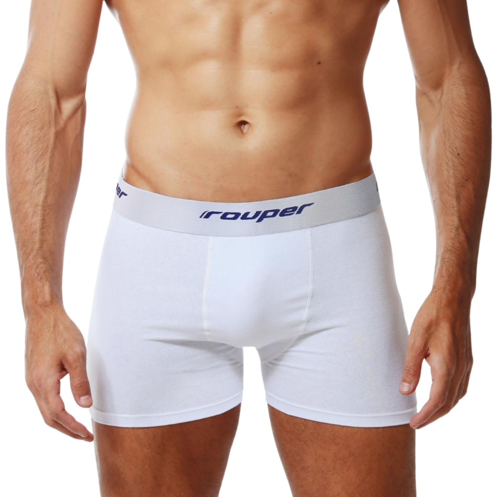 Kit 10 Cuecas Rouper Boxer Algodão — imagem 2 de 2