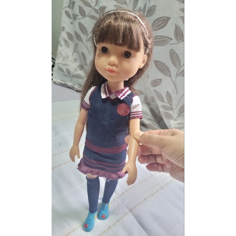 Boneca brinquedo Poliana original infantil menina 44cm brechó usado