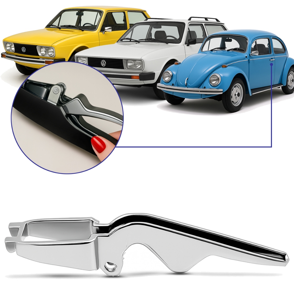 Gatilho Maçaneta Externa Fusca 78 a 96 Brasilia 73 a 81 Variant 77 a 81 Cromado