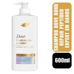 Shampoo Dove Bond Repair Peptídeo Expert em Danos 600ml