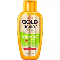 Shampoo Niely Gold Hidratação Milagrosa Com 275ml