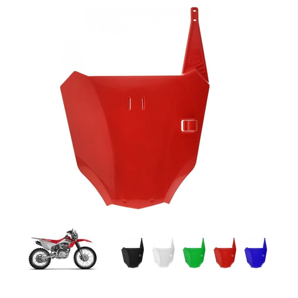 Number Plate F21 Crf 230 Universal Frontal - Amx em Oferta na Shopee