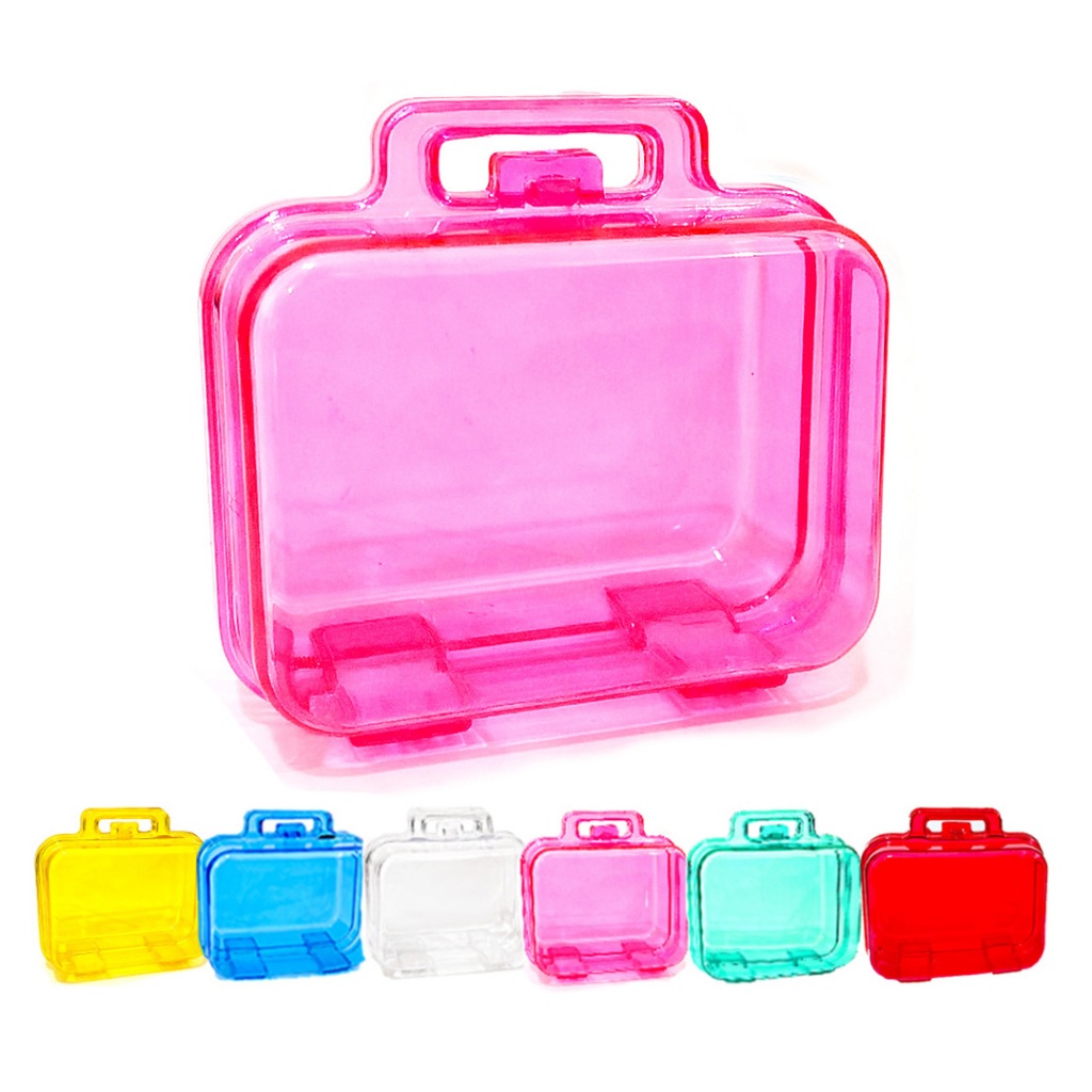 Mini Maletinha Acrilica Pequena - Para Lembrancinha - 20 Unidades em Oferta na Shopee