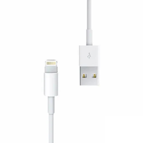 2 cabos para ios usb para lightning de carregamento rápido e dados de 1m compatível com iPhone - detalhe