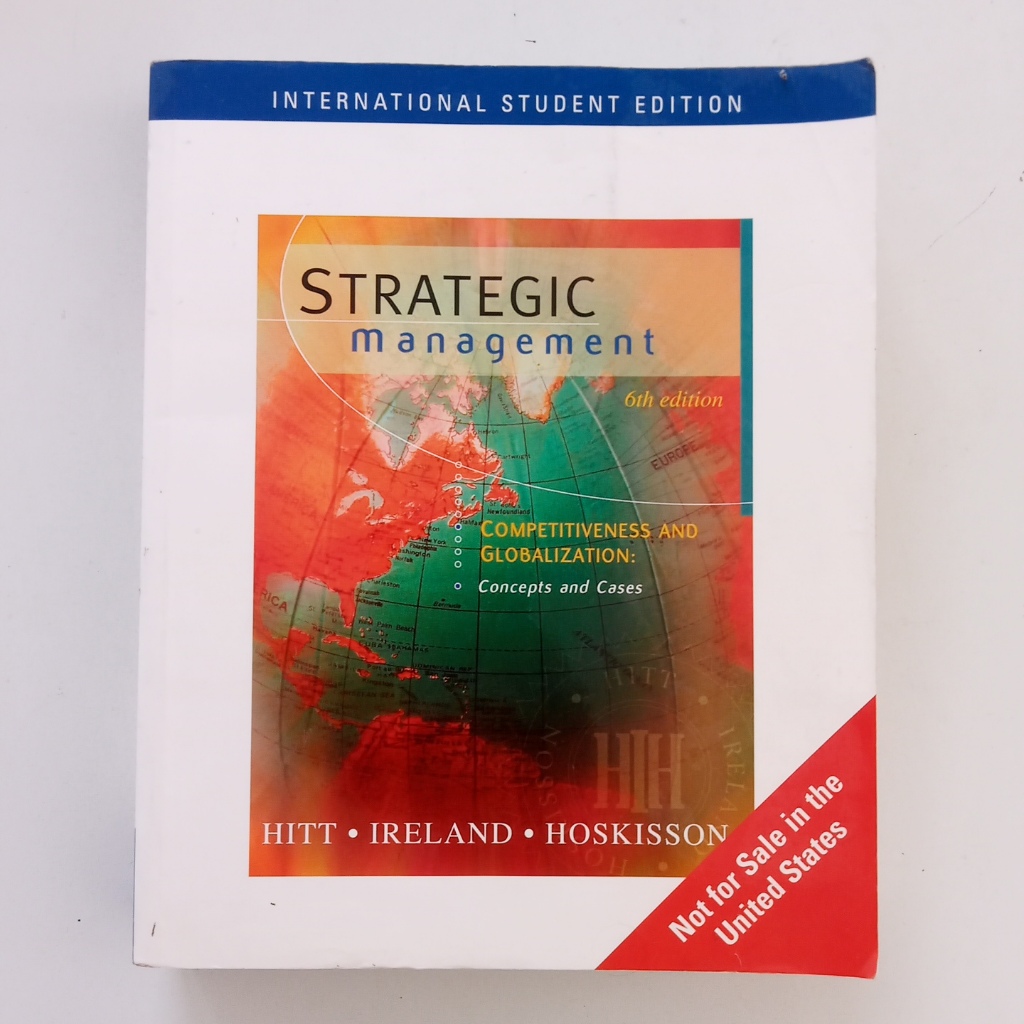 Livro Strategic Management Competitiveness And Globalization (Usado)