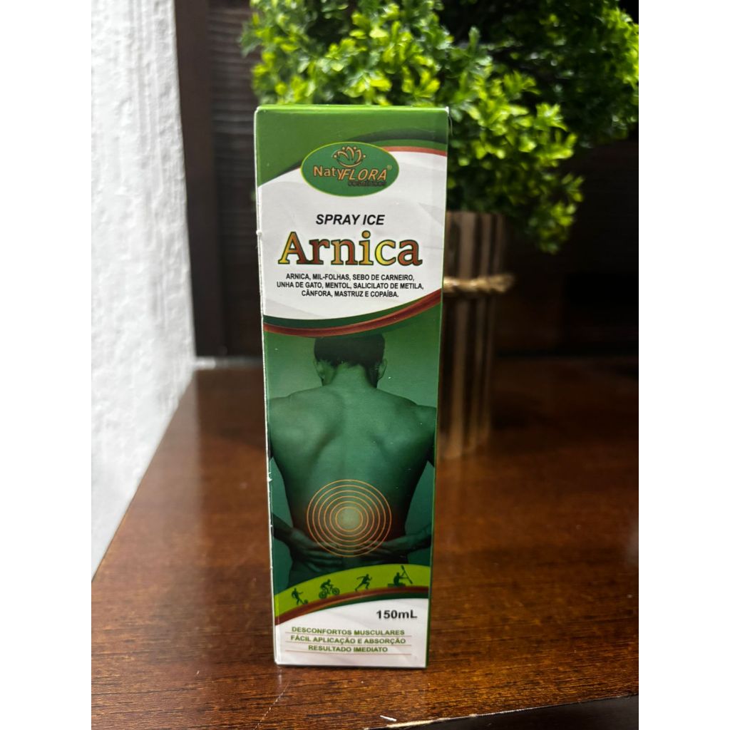 Spray Ice Arnica – NatyFlora Cosméticos (150ml)