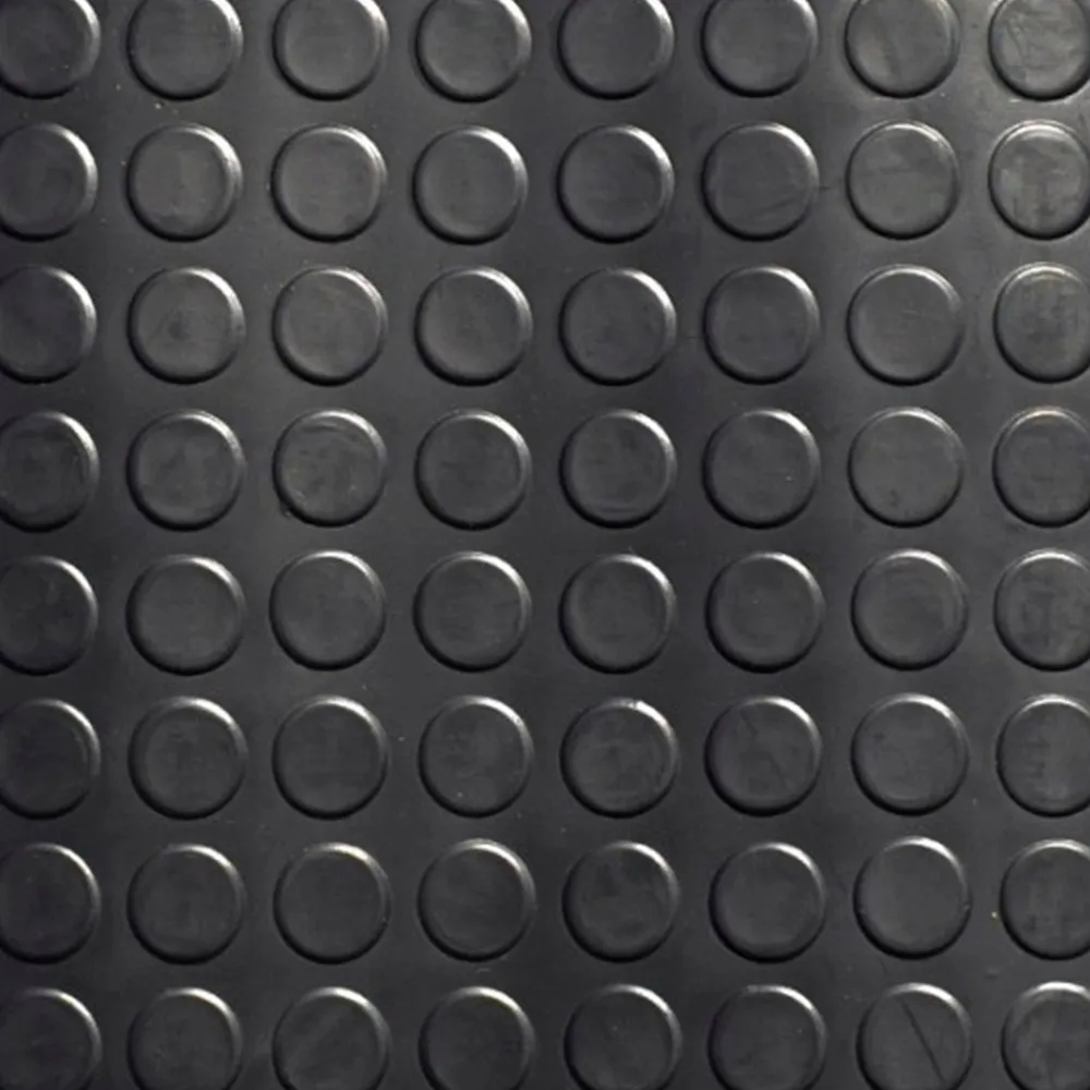 Piso De Borracha Moeda Tapete Espessura 4mm 50x50cm Anti Derrapante