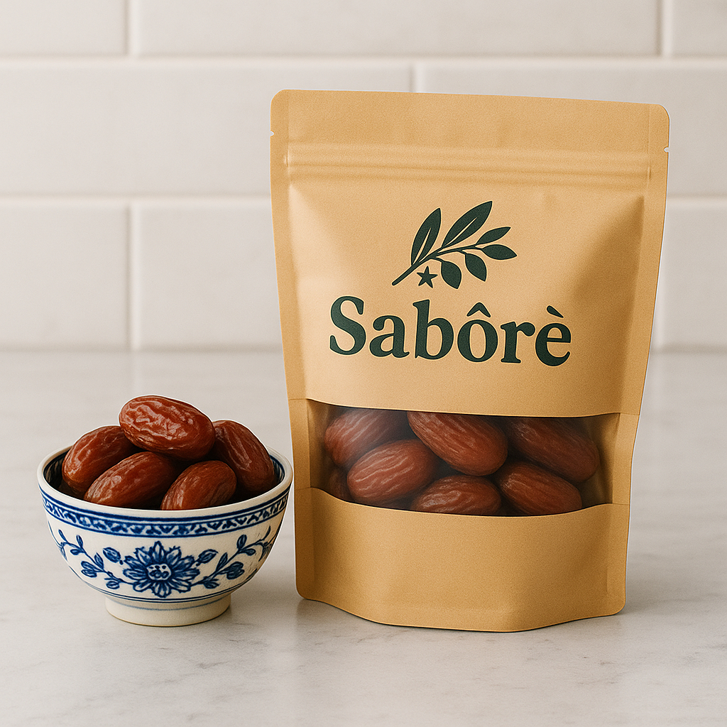 Tâmara Jumbo Sem Caroço Natural Fruta Seca Premium