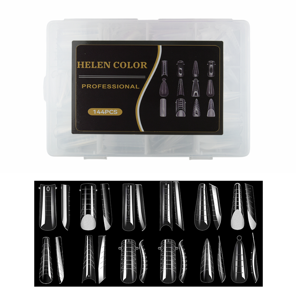 Kit F1 12 moldes em 1 reutilizáveis helen color 144 unidades todos os modelos