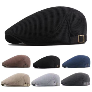 Boné Boina Masculina  Gatsby Tela Respirável Ajustável Moderna Chapéu Verão Vintage Retrô Telinha Redinha em Oferta na Shopee
