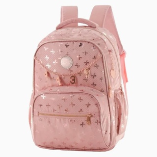 Mochila Feminina Escolar Juvenil Grande Holográfica Lacinho Reforçada 8210 em Oferta na Shopee