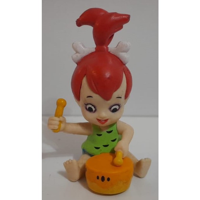 Boneco em Miniatura da Personagem Pedrita - Os Flintstones - Hanna Barbera