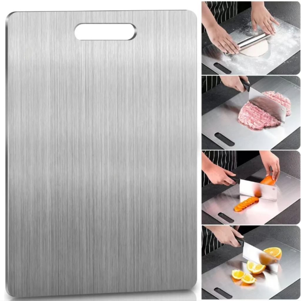 Tábua De Corte De INOX  Para Cozinha Taboa Churrasco Carne em Oferta na Shopee