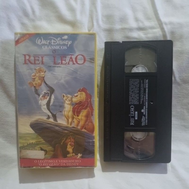 VHS Disney Clássicos – O Rei Leão (1994) | Raro Dublado | Colecionador